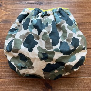 画像3: 早い者勝ち¥0プレゼント【お買い上げ20,000円以上 】 ハンドメイドパンツ型おむつカバー 「迷彩柄 Lサイズ」 (3)