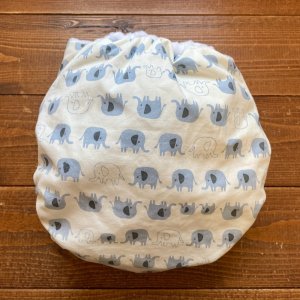 画像4: ¥0プレゼント 【18,000円以上お買い上げ特典】ハンドメイドおむつカバー ゾウさん Mサイズ (4)