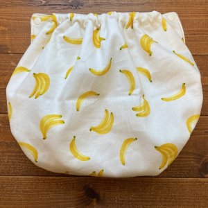 画像3: 【受注製作】ごきげんバナナ【大きいトレパン XL:90-110】 パンツ型おむつカバー（防水）立ったまま交換出来る♪ (3)