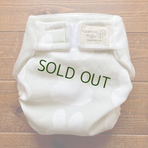 画像1: ノルディックバニー 【よつばのおむつ/日本製/ハンドメイド】 布おむつカバー （透湿性防水布使用）うさぎ,ウサギ (1)