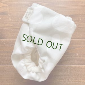 画像3: ノルディックバニー 【よつばのおむつ/日本製/ハンドメイド】 布おむつカバー （透湿性防水布使用）うさぎ,ウサギ (3)