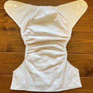 画像3: 早い者勝ち¥0プレゼント 【お買い上げ10,000円以上特典】 ワンサイズおむつ「バナナミルク スナップ」 (3)