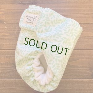 画像3: 「若葉のうた」 【よつばのおむつ/日本製/ハンドメイド】 布おむつカバー （透湿性防水布使用） ※ご希望のサイズをお知らせください (3)