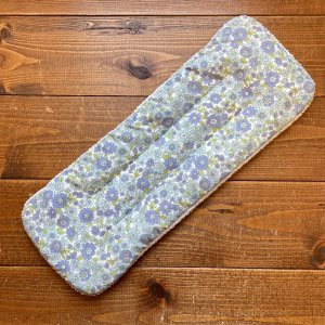 画像1: ¥0プレゼント【お買い上げ8,888円以上特典】訳あり魔法のおむつ「リバティみたいな花柄(ブルー系)」 (1)