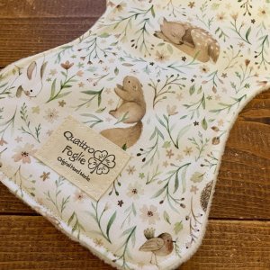 画像2: 夜用布ナプキン30cm 多い日も安心の防水仕様 森のオトモダチ・ナチュラルアニマルズ 【ハンドメイド】 (2)