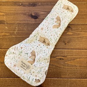 画像3: 夜用布ナプキン30cm 多い日も安心の防水仕様 森のオトモダチ・ナチュラルアニマルズ 【ハンドメイド】 (3)