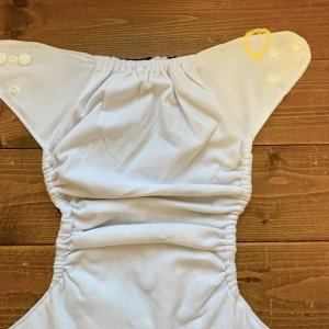 画像2: 早い者勝ち¥0プレゼント 【お買い上げ12,000円以上特典】 訳ありワンサイズおむつ 「牛（スナップ）」 (2)