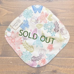 画像3: ¥0プレゼント 【7,777円以上お買い上げ特典】非売品 布ナプキンライナー「フラワーバタフライ」 (3)
