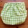 画像3: ギンガムチェック（グリーン）【立ったまま交換出来る♪パンツ型おむつカバー】トレパンにも♪ハンドメイド*透湿性防水布/ナチュラル 緑 (3)