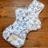 画像1: 夜用布ナプキン30cm 多い日も安心の防水仕様 あじさい小径 【ハンドメイド】,アニマル,フラワー,花柄 (1)