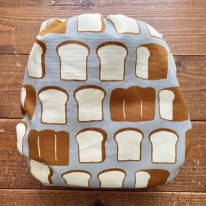 画像5: おはよう北欧食パン 【よつばのおむつ/日本製/ハンドメイド】 布おむつカバー （透湿性防水布使用）朝,グレー (5)