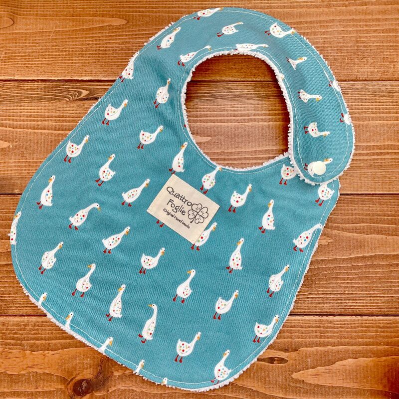 よだれの多い赤ちゃん必見 超吸収 マイクロファイバースタイ コットン生地のスタイ スタイ5枚まとめ買いで送料無料 アヒルさん くすみブルー よだれの多い赤ちゃん必見 超吸収 マイクロファイバースタイ コットン生地のスタイ スタイ5枚まとめ買いで送料無料 アヒルさん くすみブルー